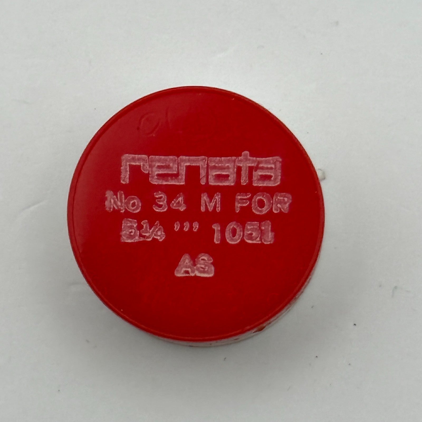 AS 1051 Balance Wheel Complete And Spring 6¼’’’ 34 M Watch Movement Parts NOS