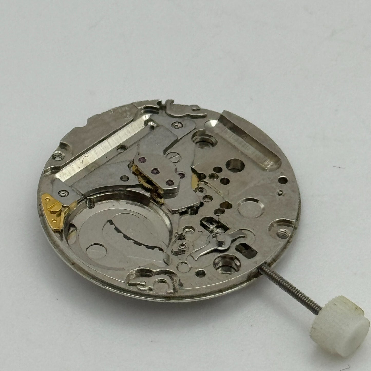 23.8mm ETA 555.411 Swiss 5 Jewels Quartz Partial Watch Movement Vintage PARTS L