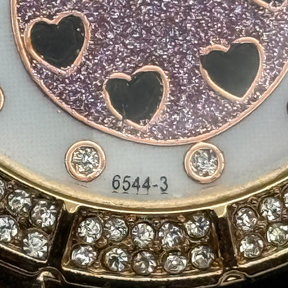 39mm Working Kings Jewelled Lady Bird 6544-3 Quartz Watch 9 Inches New Battery