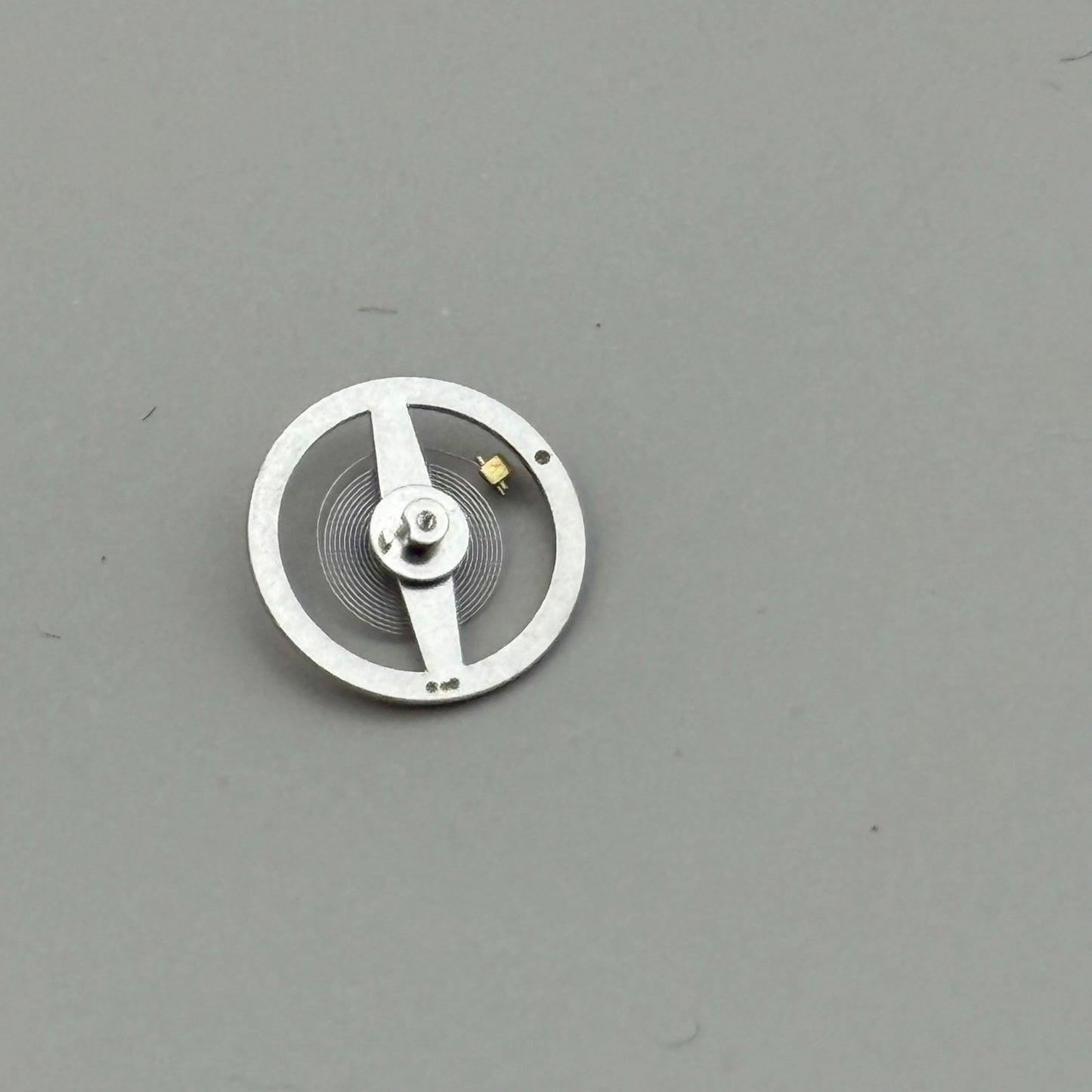 Cattin C66 Balance Wheel Complete And Spring  1551 M Watch Movement Parts NOS