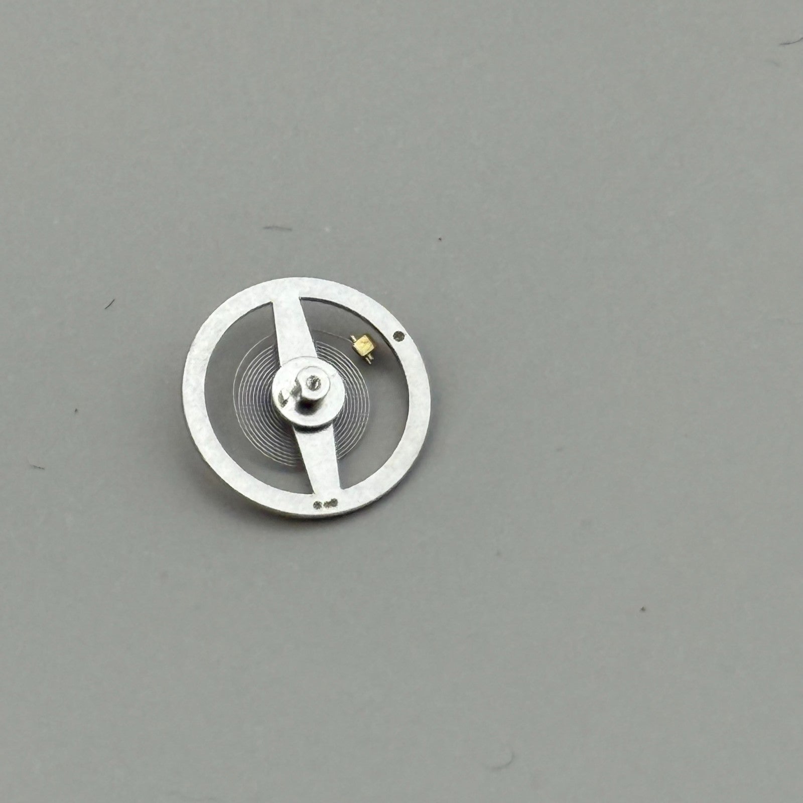 Cattin C66 Balance Wheel Complete And Spring  1551 M Watch Movement Parts NOS