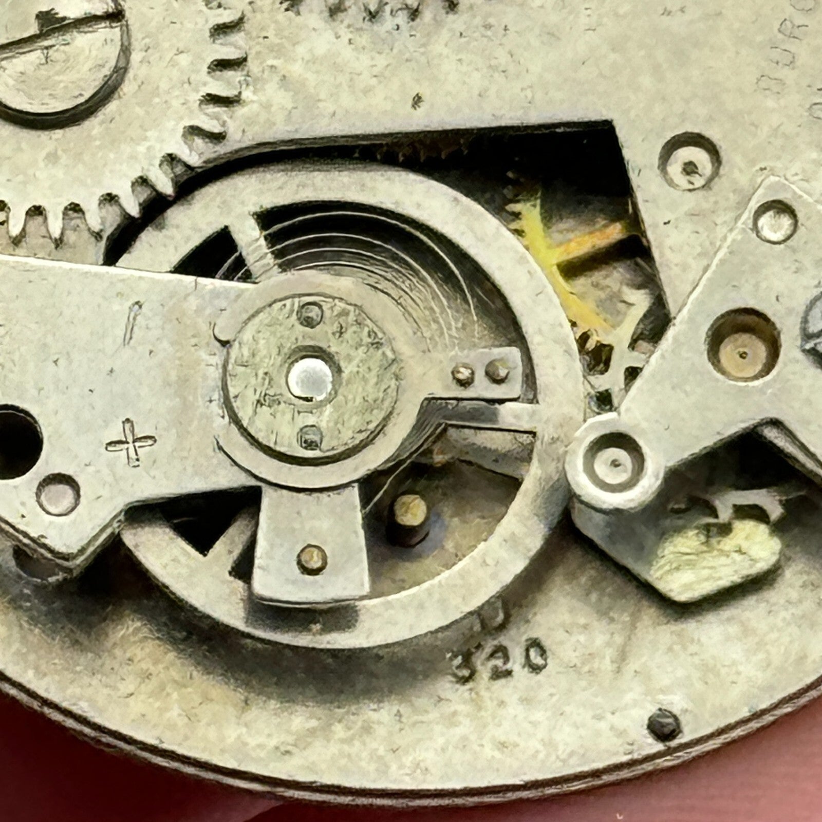 31.1mm Men's Burgana Binatone D 320 Manual Wind Swiss Watch Movement PARTS SPARE