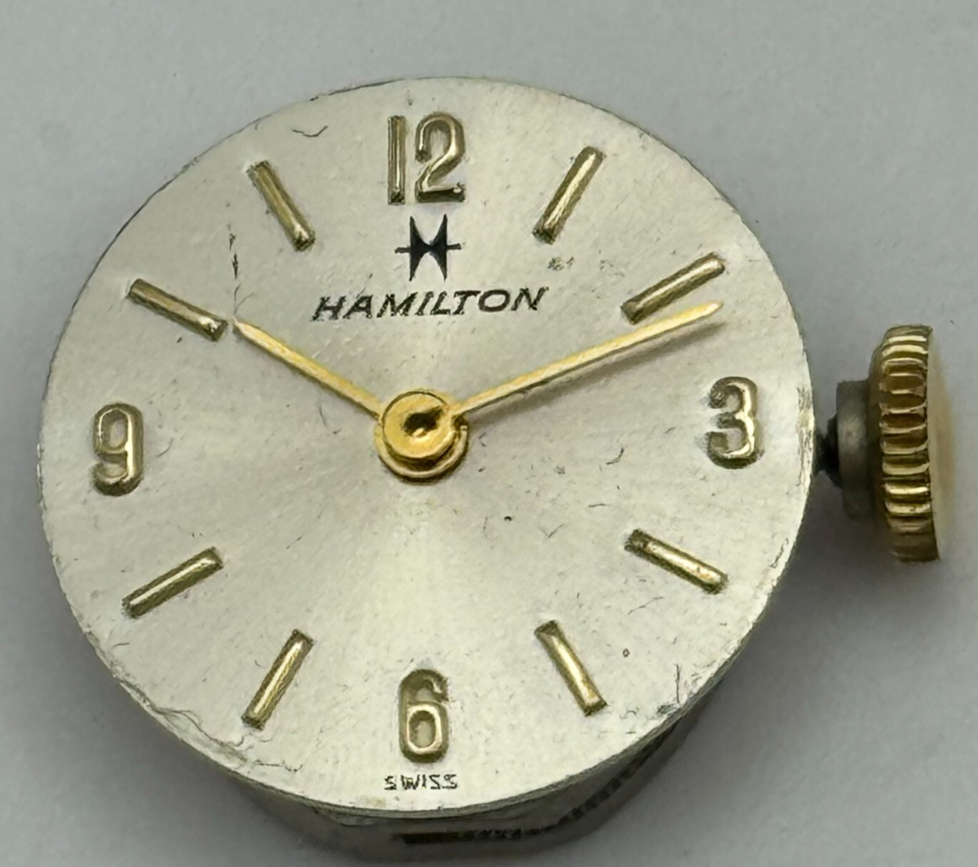 13mm Running Hamilton Cal 88 Ladies Manual Wind Swiss Watch Movement PARTS