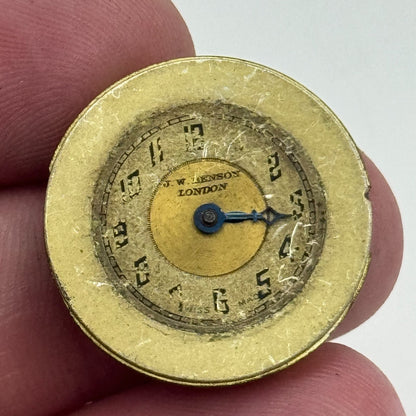 23.6mm J W Benson 15 Jewels Balance Ok Swiss Manual Wind Watch Movement PARTS
