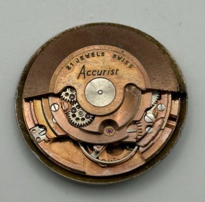 ETA 2451 Watch Movement Accurist Shockproof 21 Jewels Automatic Parts 28.5mm