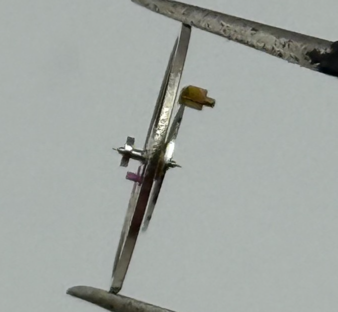 EB 8381 8391-66 Balance Wheel Complete And Spring 10 1/2''' Watch Movement Parts