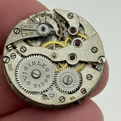 27mm Visible FHF Patent 51589 Sub Seconds Watch Movement Manual Wind Swiss PARTS