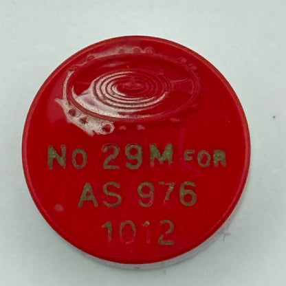 AS 976 1012 Balance Wheel Complete And Spring 29 M Watch Movement Parts NOS 