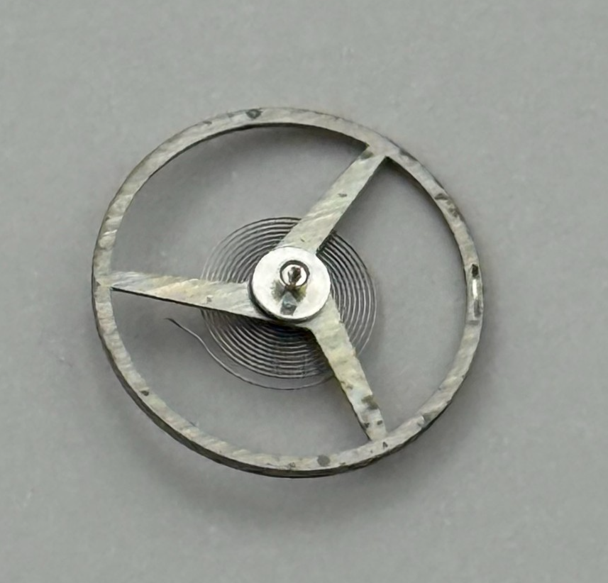 FHF 81 Balance Wheel Complete And Spring 10½’’’ Inca 1503 M Watch Movement Parts