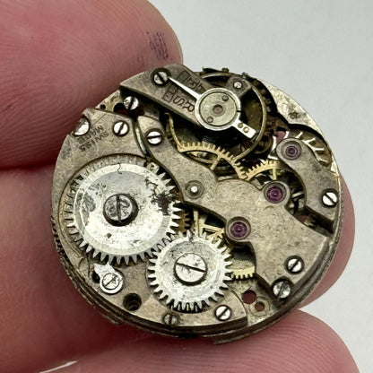 23.6mm AS A Schild Swiss Manual Wind Watch Movement Vintage PARTS SPARES