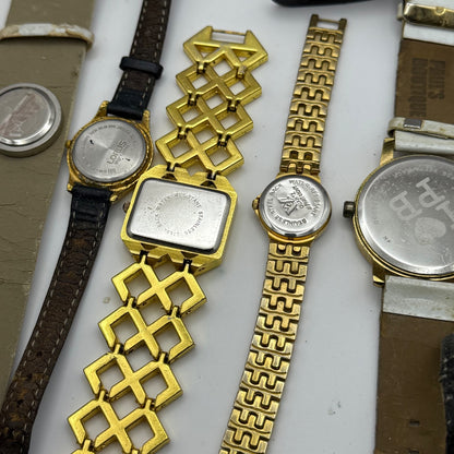 Bundle Of 16 Quartz Watches Job Lot Modern / Vintage Untested Parts / Repair