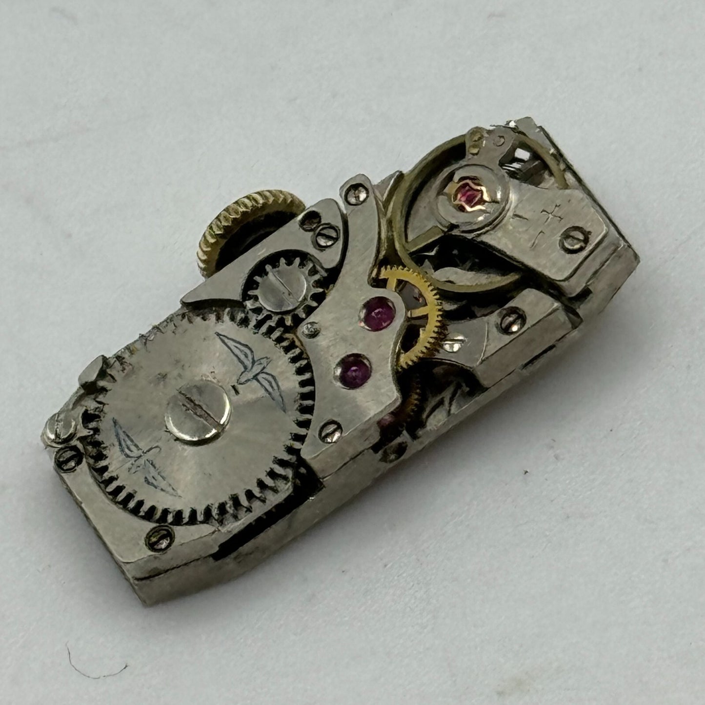 9mm Ladies Rotary FHF 59-21 Tank Watch Movement Manual Wind Swiss PARTS SPARES