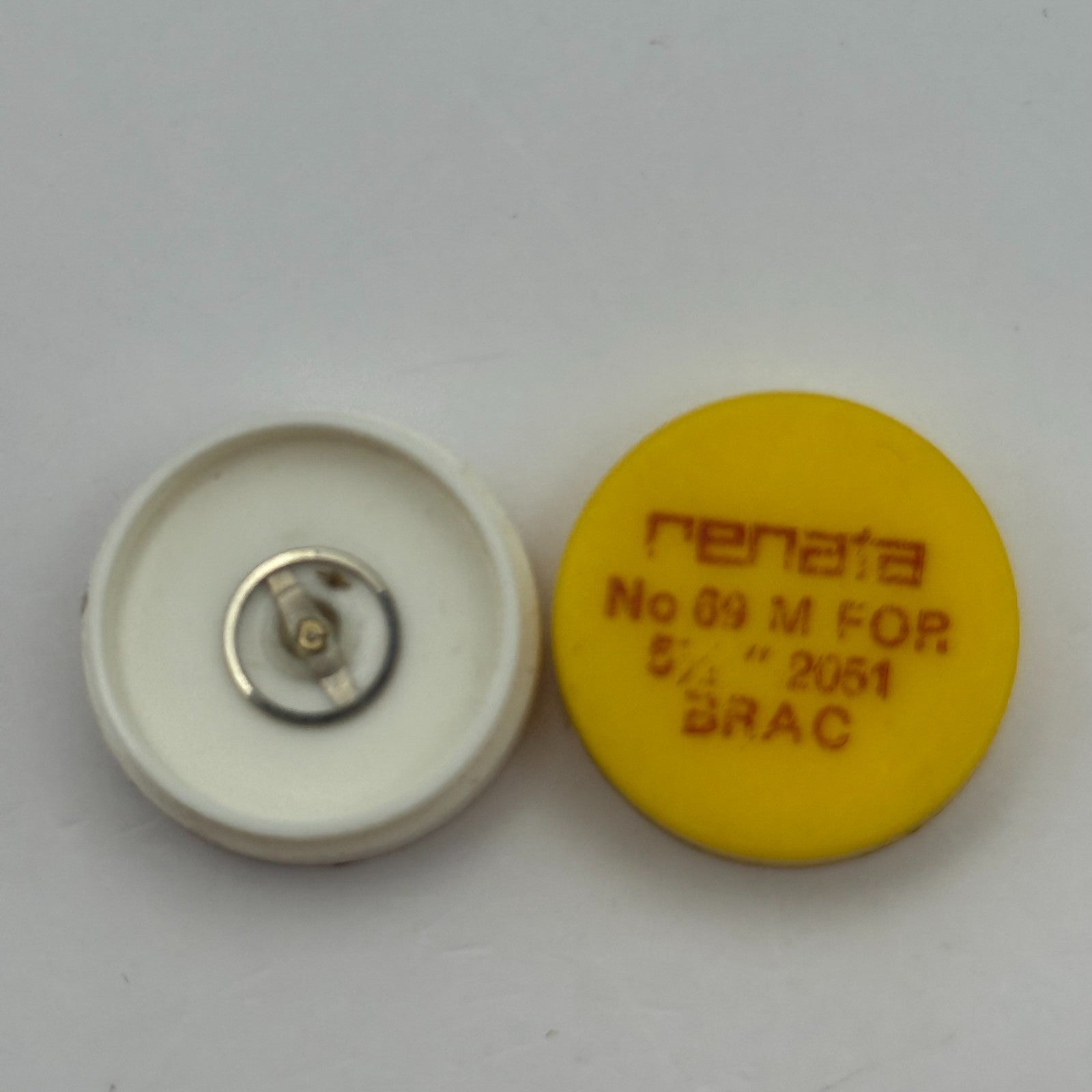 Brac 2051 Balance Wheel Complete And Spring  5¼’’’ 69 M Watch Movement Parts NOS