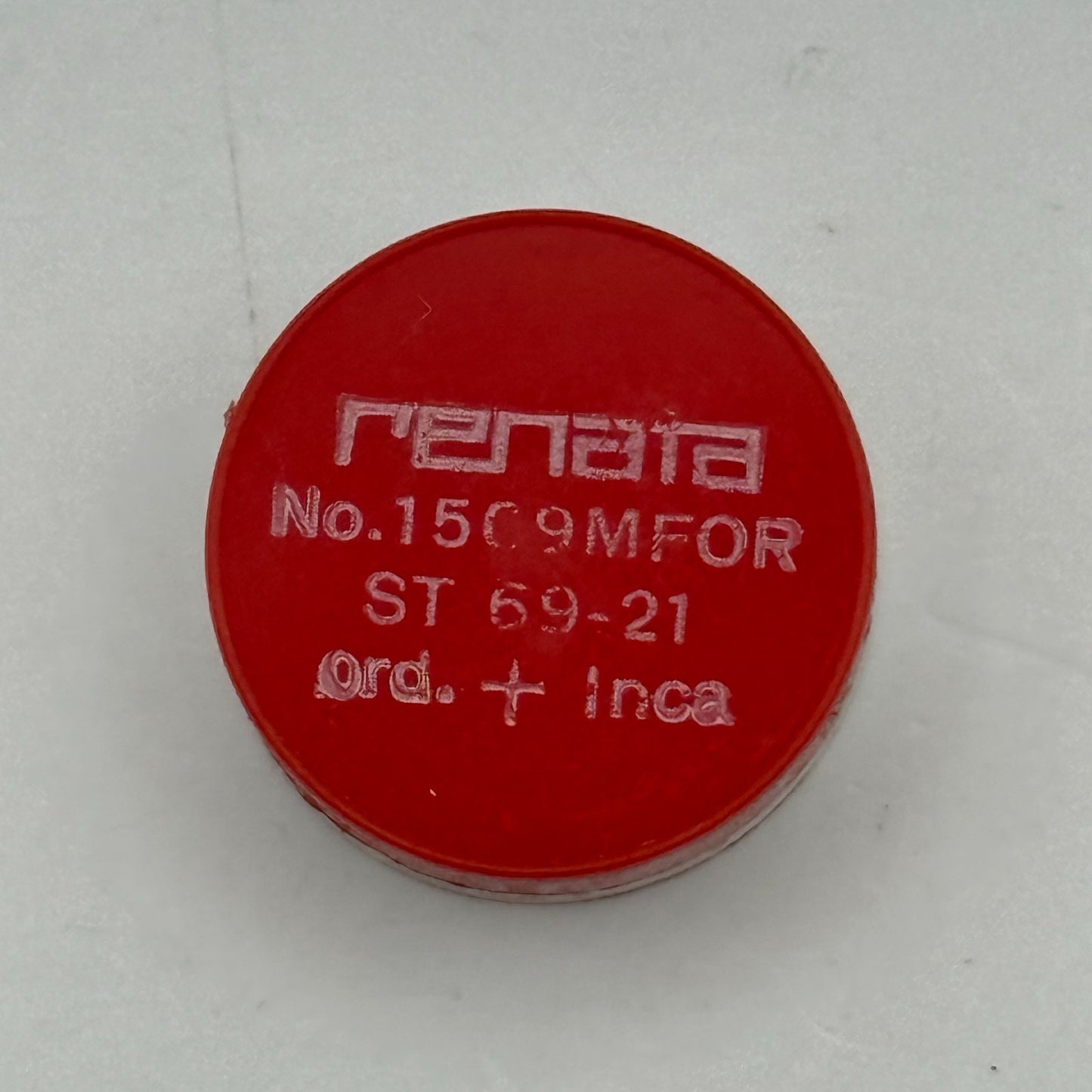 ST 69-21 Balance Wheel Complete And Spring 1509 M Watch Movement Parts 