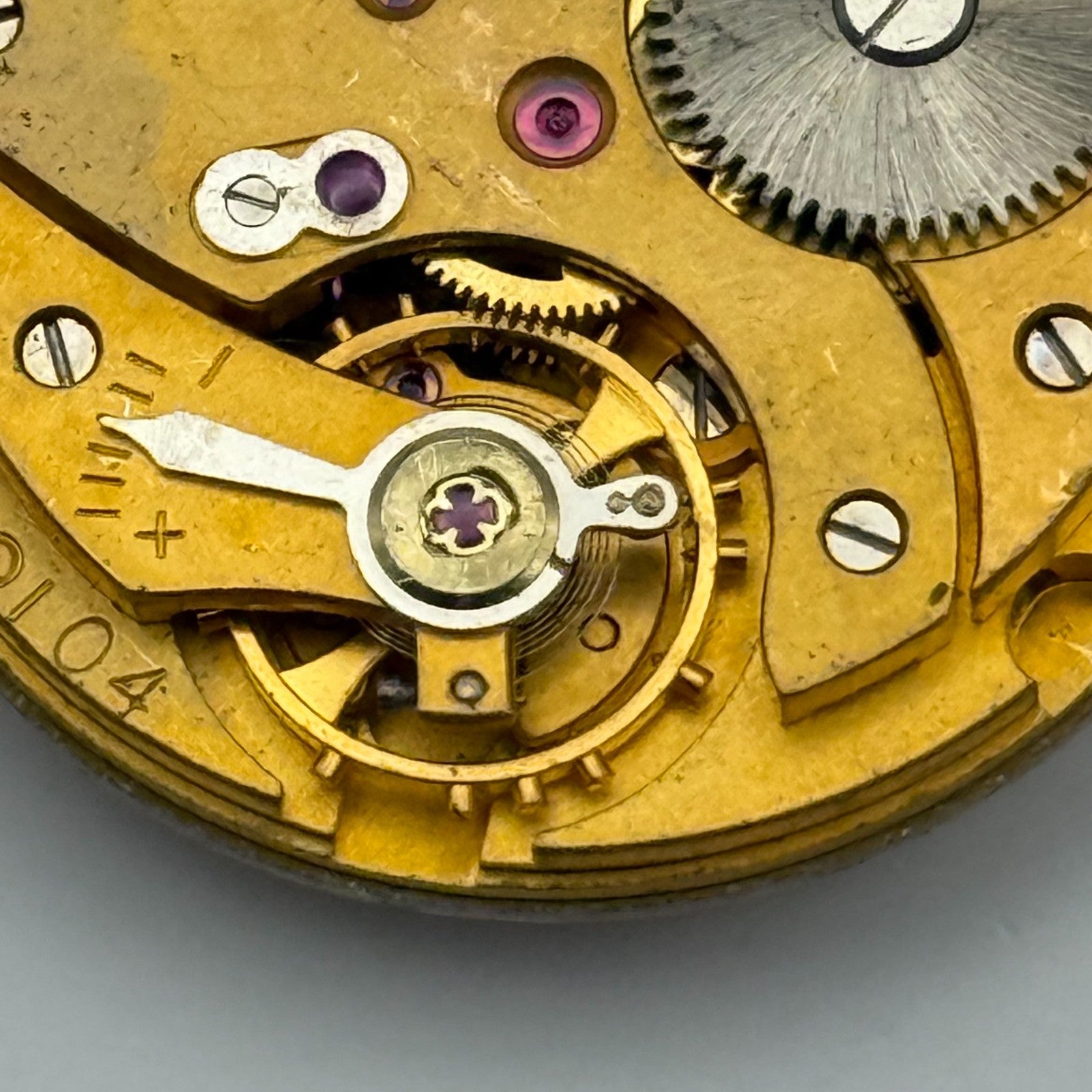 Smiths Imperial 5911 Cal 0104 Watch Movement Manual Wind Vintage Parts 26.9mm