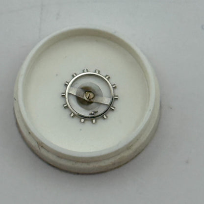 Brac 2061 Balance Wheel Complete And Spring  497 Watch Movement Parts NOS