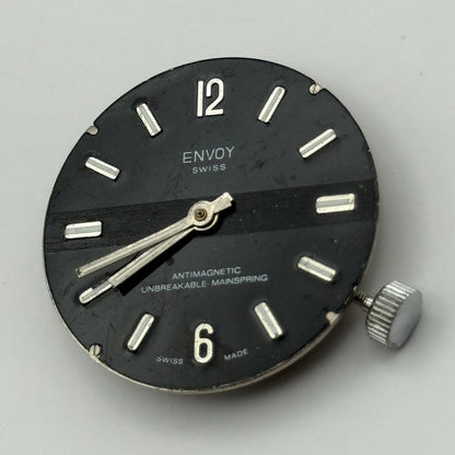 BFG 866 Watch Movement Envoy Manual Wind Vintage Swiss Parts Repair 26.2mm