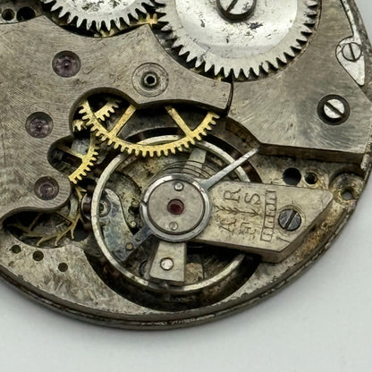 AS A Schild Trench Watch Movement Manual Wind Vintage Swiss Parts Repair 28.8mm