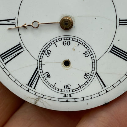45.6mm Antique The Plan Watch Swiss Made Pocket Watch Movement PARTS REPAIR