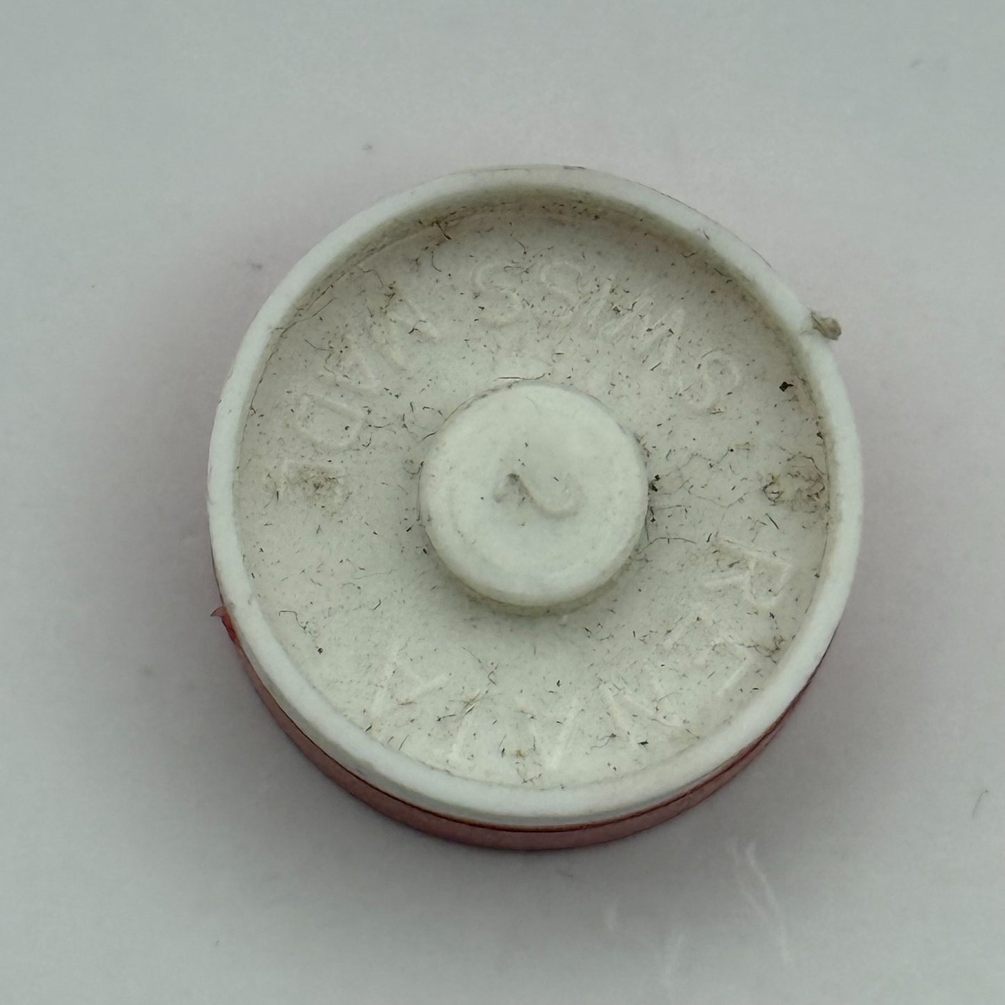 FEF 370 371 Balance Wheel Complete And Spring  176 Watch Movement Parts NOS