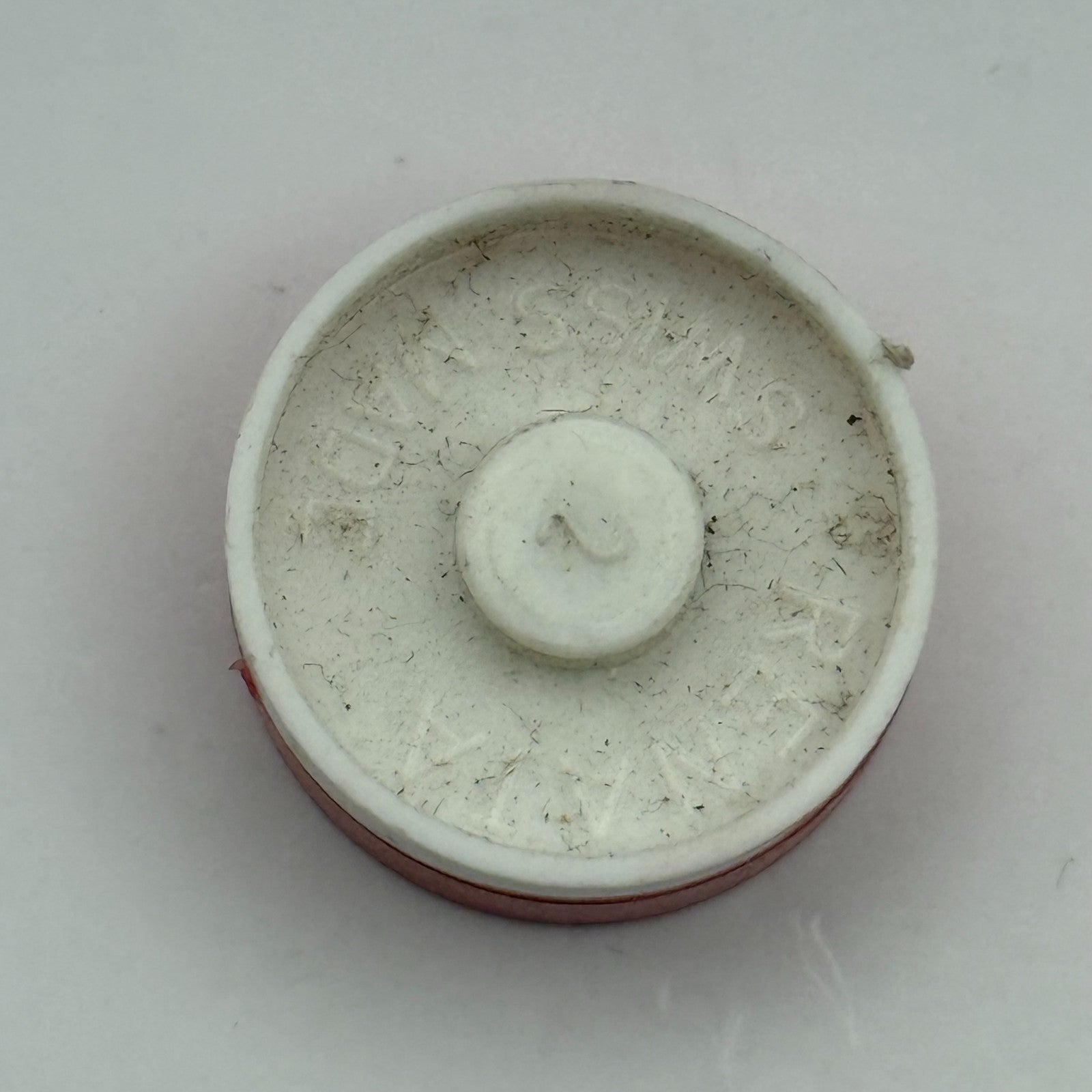 FEF 370 371 Balance Wheel Complete And Spring  176 Watch Movement Parts NOS