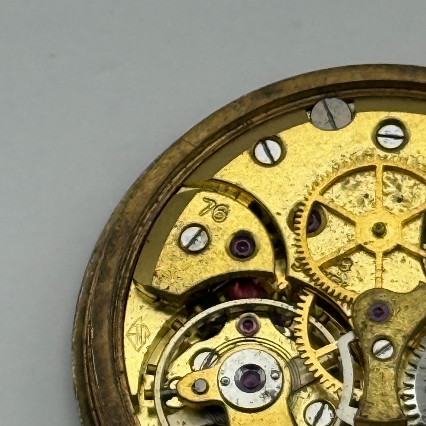 Rotary Maximus Revue 76 Good Balance Watch Movement Manual Wind Parts 26.9mm