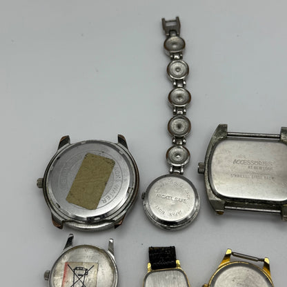 Bundle Of 16 Quartz Watches Modern / Vintage Untested Parts / Repair / Crafts