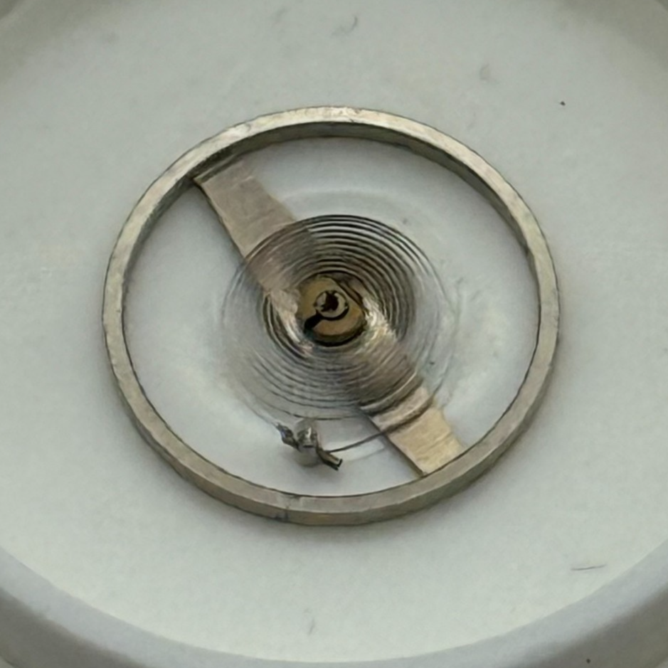 Amida 580, 585 Balance Wheel Complete And Spring a pl. 1389 Watch Movement Parts