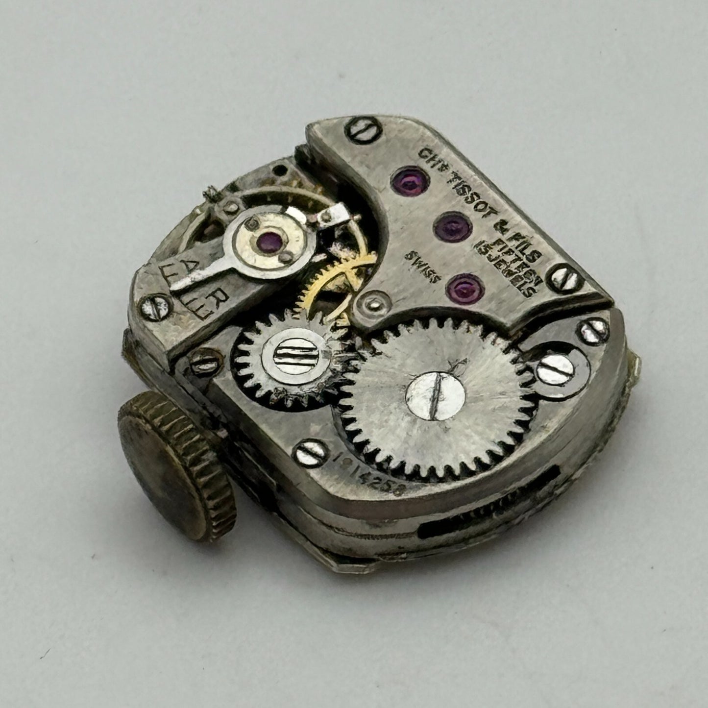 13.5mm Tissot 13.6 Swiss 15 Jewels Manual Wind Ladies Watch Movement PARTS