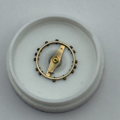 Derby 40 Balance Wheel Complete And Spring 8¾’’’  102 Watch Movement Parts NOS