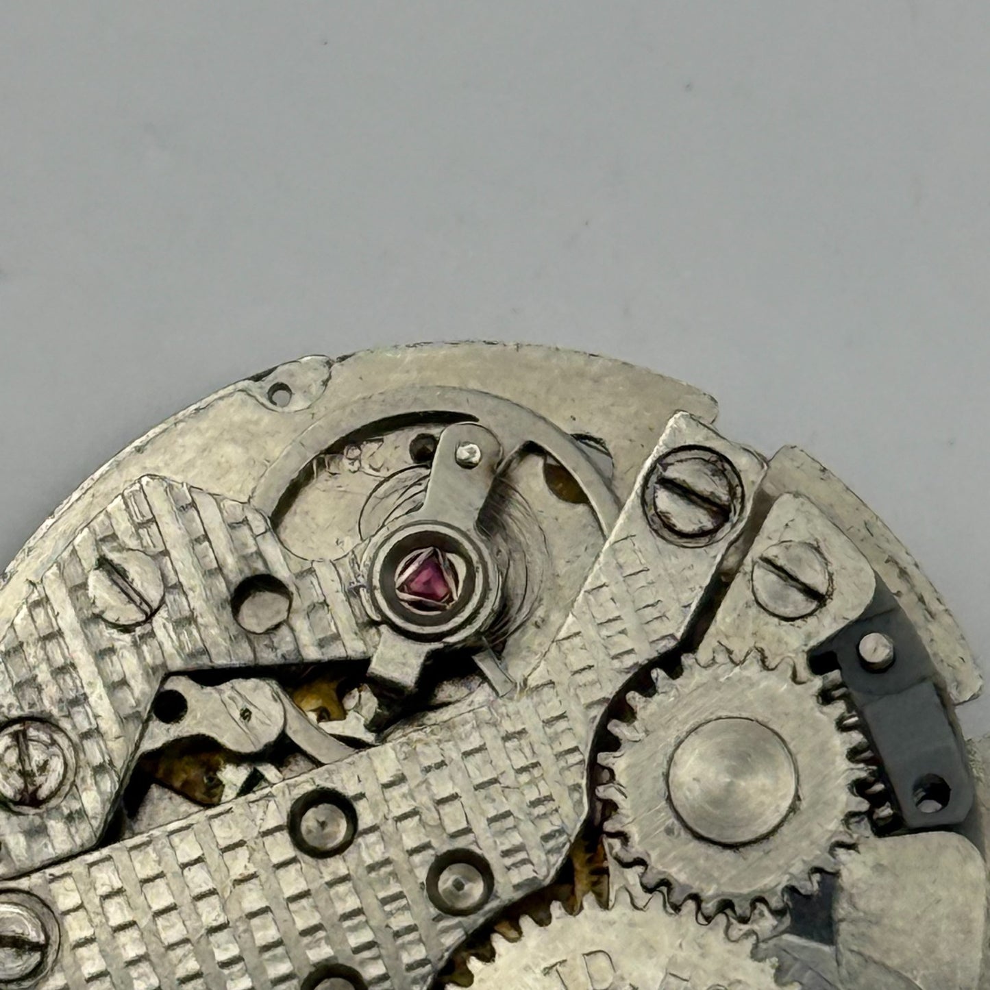 Parrenin 264D Watch Movement Remex Hong Kong Manual Wind Vintage Parts 27mm