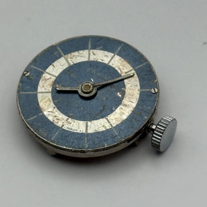 EB 8461-73 Watch Movement Manual Wind Vintage Incomplete Parts Repair 19.6mm