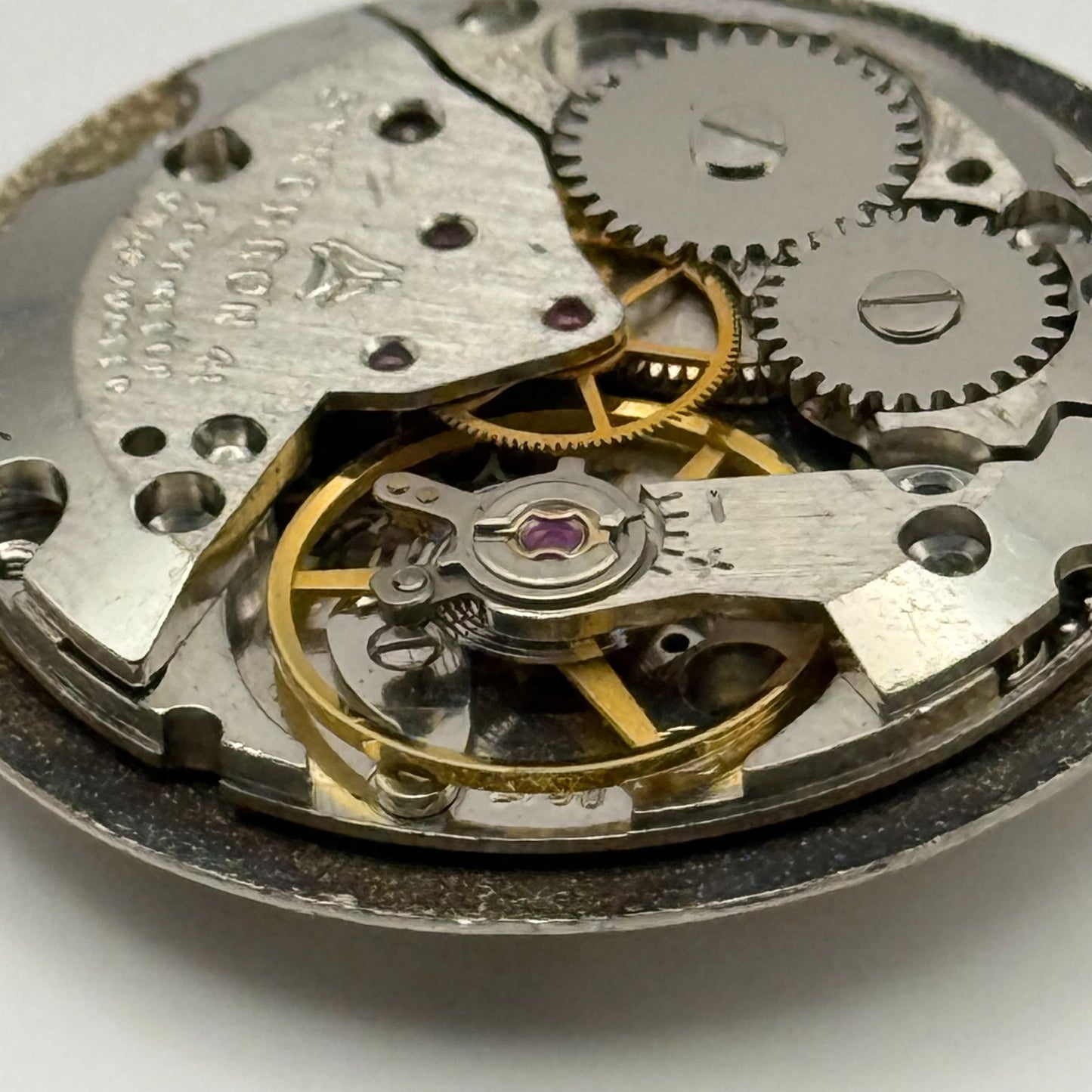 ETA 2750 Watch Movement Cyma By Synchron Manual Wind Vintage Parts Repair 25.4mm