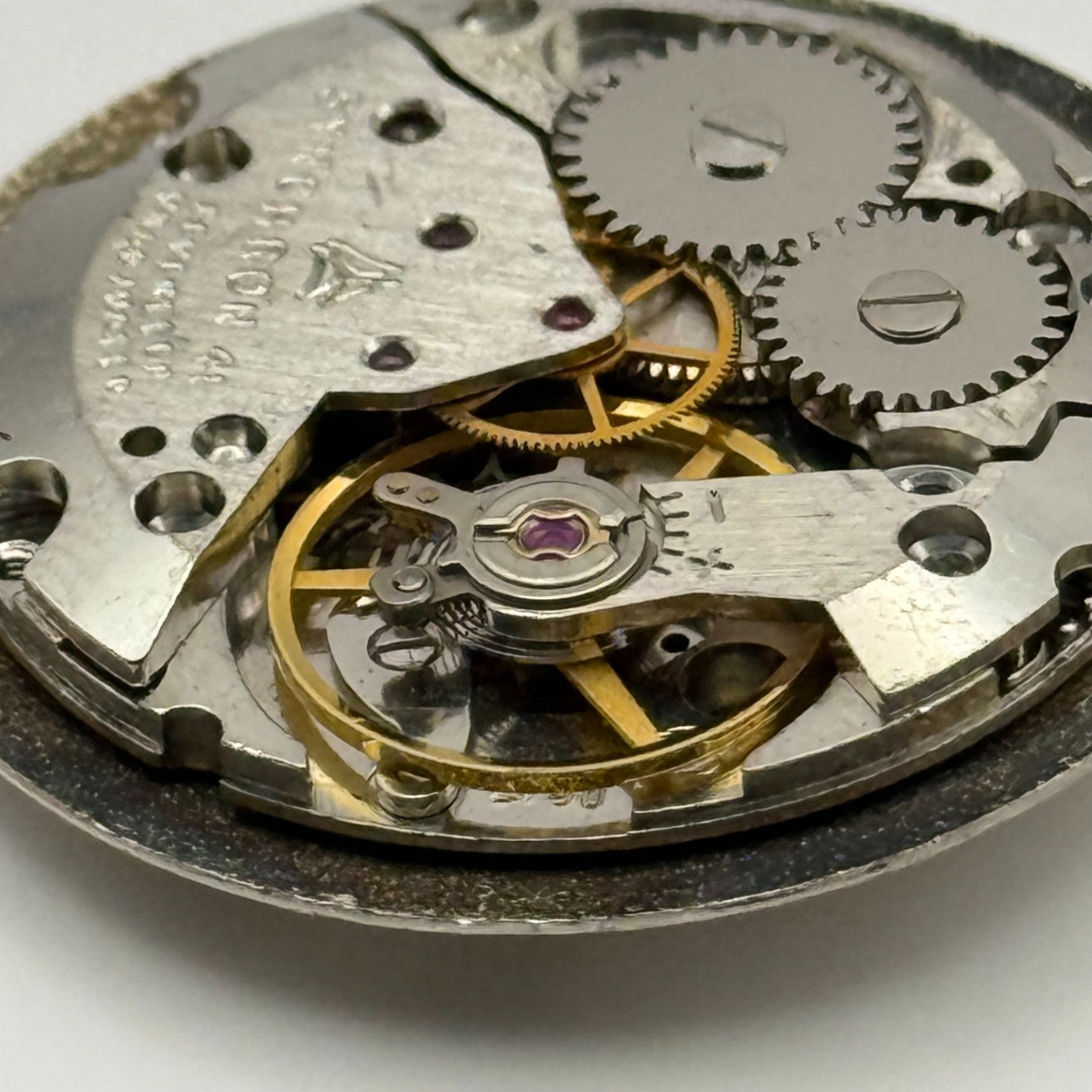 ETA 2750 Watch Movement Cyma By Synchron Manual Wind Vintage Parts Repair 25.4mm