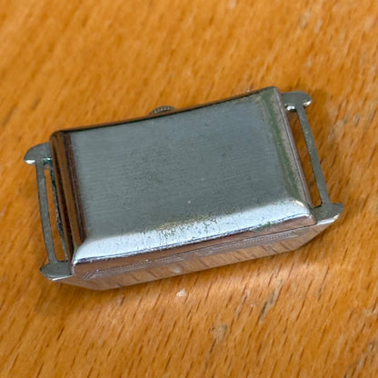 25mm Running Vintage Tank Watch PAT DRP Sub Seconds Manual Wind PARTS / REPAIR