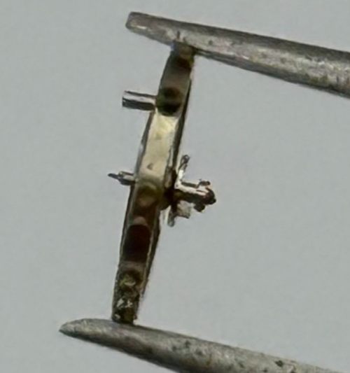 AS 976 1012 Balance Wheel Complete And Spring  532 M Watch Movement Parts NOS