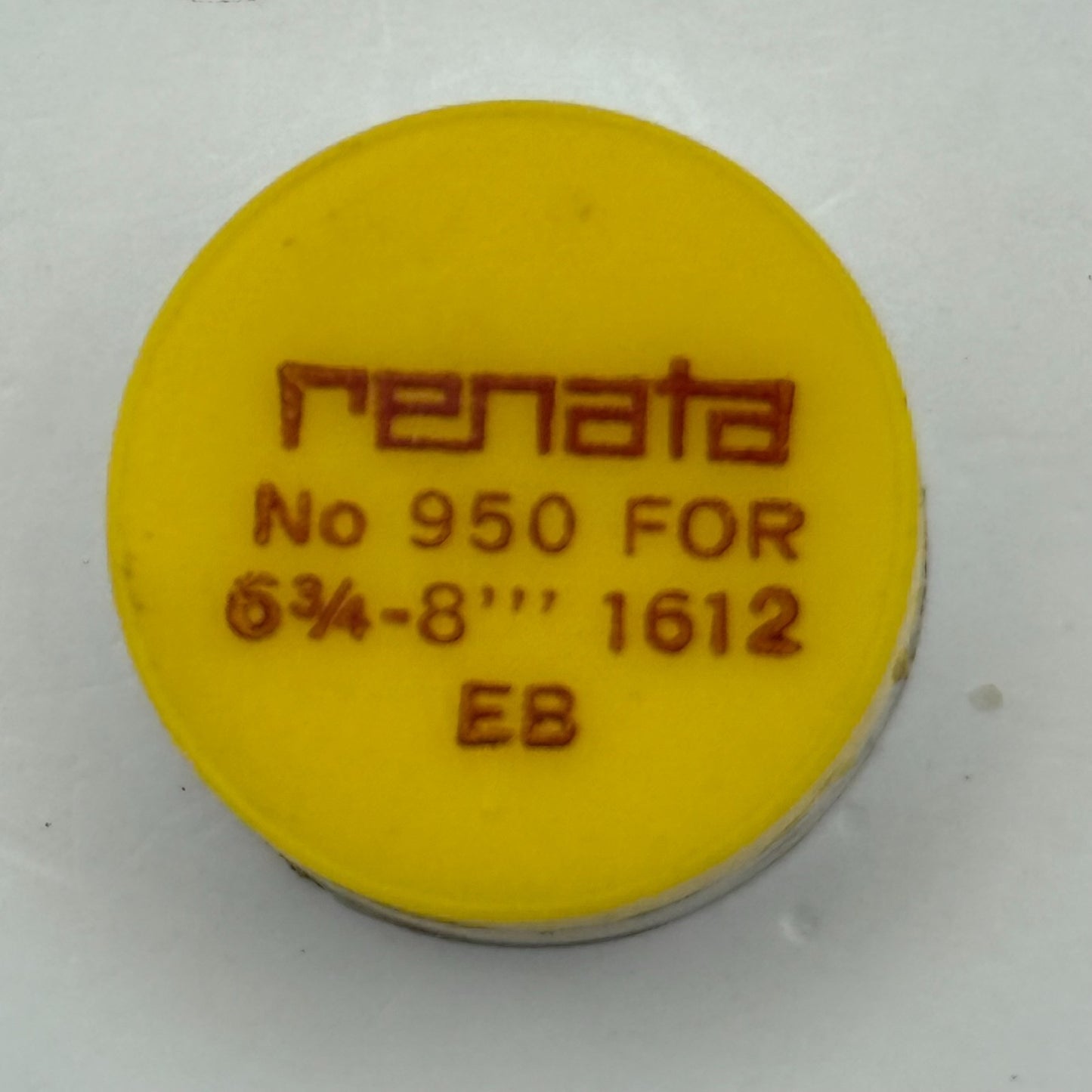 EB 1612 Balance Wheel Complete And Spring 6¾–8’’’ 950 Watch Movement Parts NOS