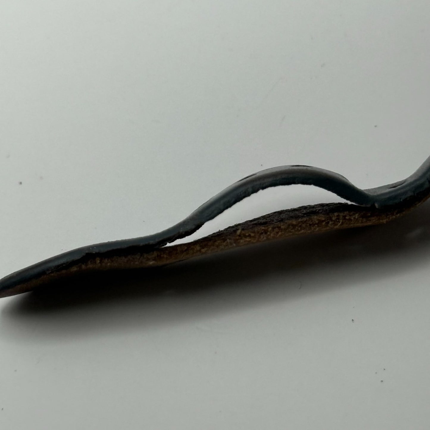 Pulsar Ladies Quartz Watch Date Dial Gold Tone Blue Leather Strap Working 24mm