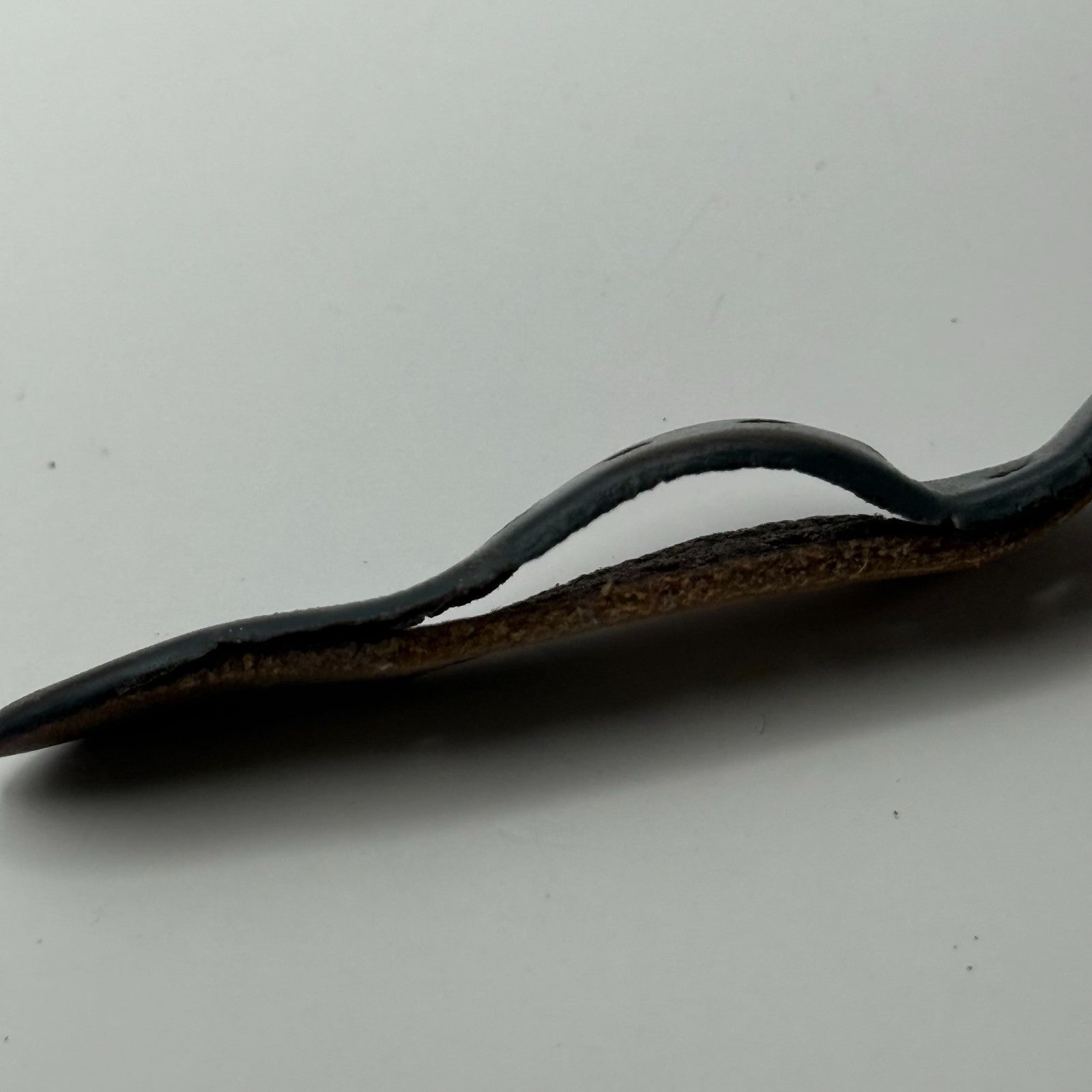 Pulsar Ladies Quartz Watch Date Dial Gold Tone Blue Leather Strap Working 24mm