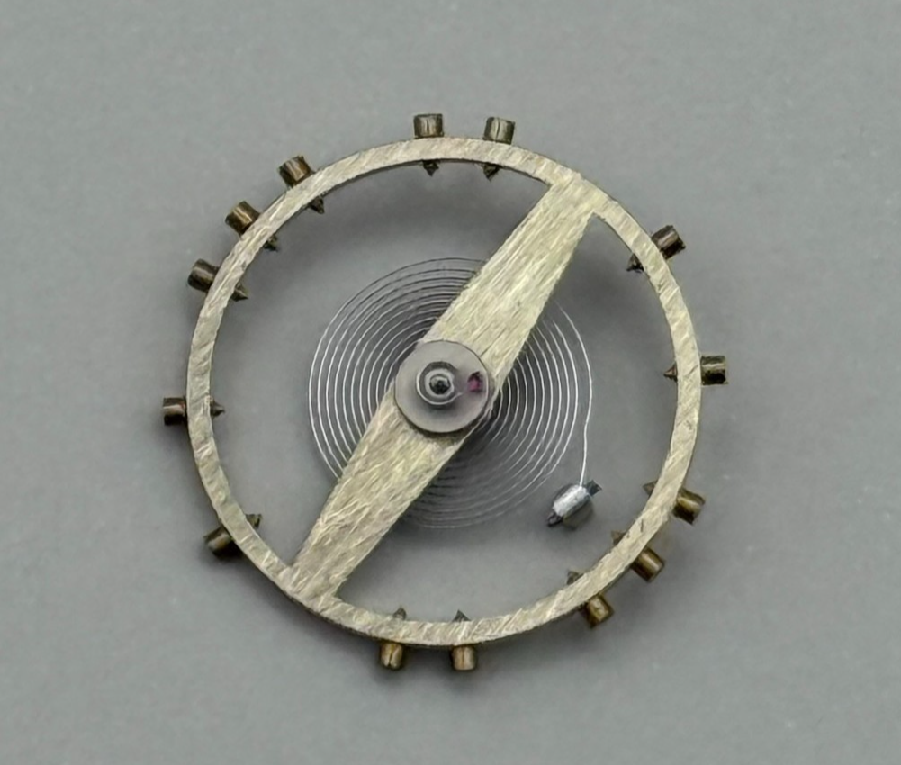 Felsa 4000 Balance Wheel Complete And Spring Inca 965 M Watch Movement Parts NOS