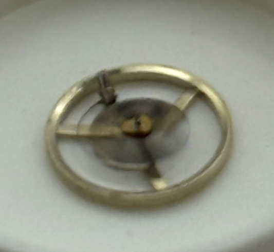 AS 1977-2 Balance Wheel Complete And Spring Inca 1831 M Watch Movement Parts NOS