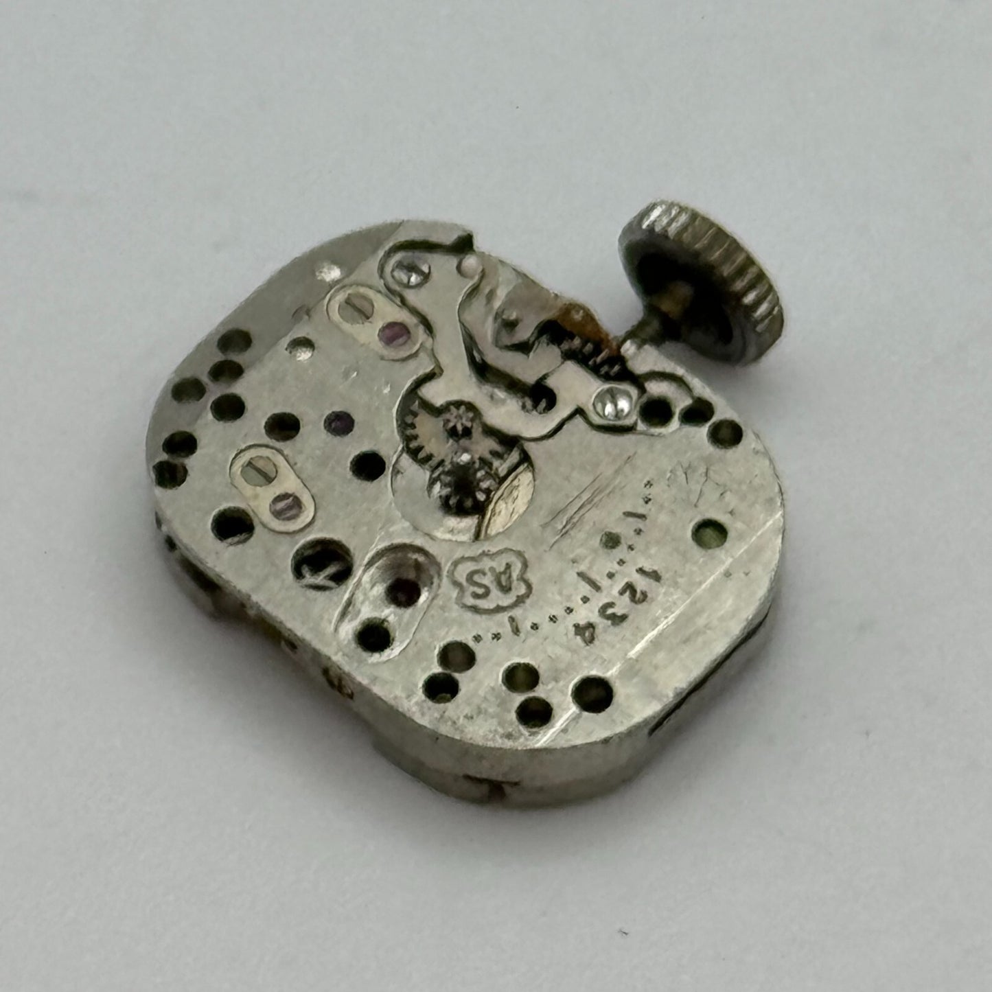 AS 1234 Ladies Manual Wind Watch Movement Swiss 17 Jewels Parts Repair 12.2mm