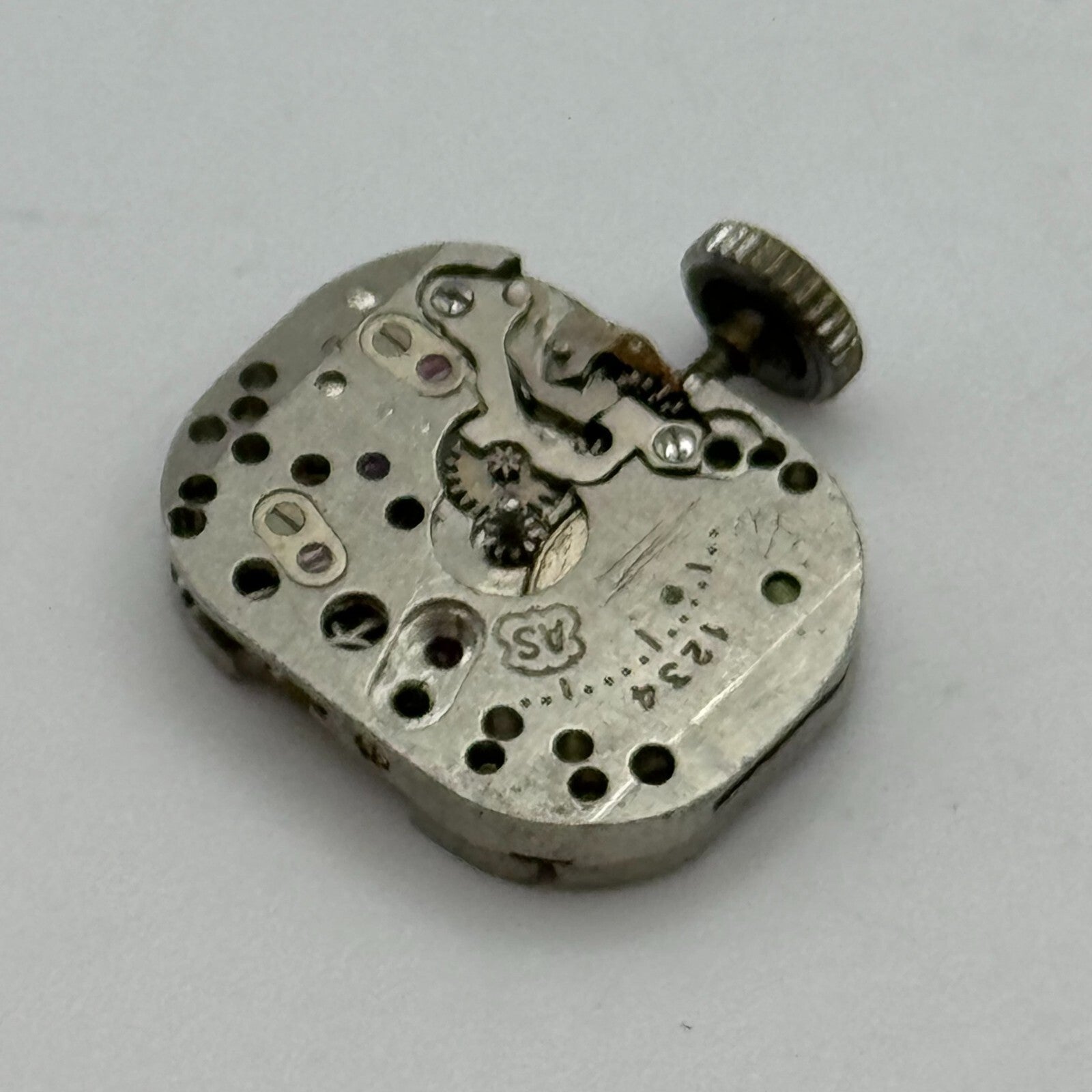 AS 1234 Ladies Manual Wind Watch Movement Swiss 17 Jewels Parts Repair 12.2mm