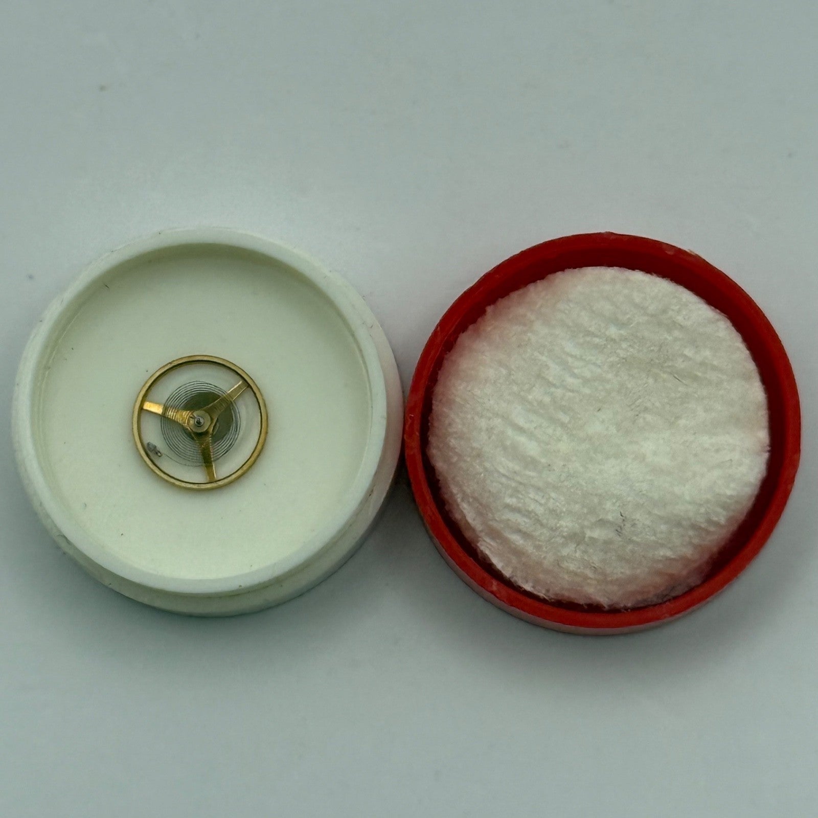 AS 1677 Balance Wheel Complete And Spring 6 1/2''' 1225 M Watch Movement Parts 