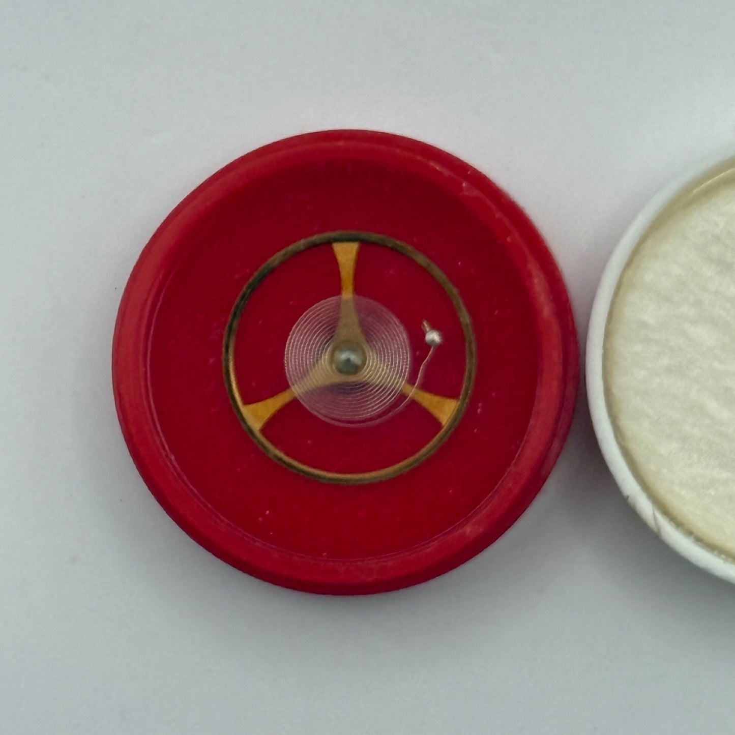 AS 1649 Balance Wheel Complete And Spring 11 1/2''' Inca Watch Movement Parts 