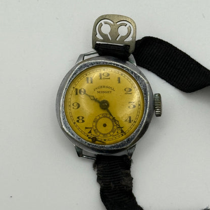 25mm Vintage / Antique Ingersoll Midget Swiss Sub Second Manual Wind Watch PARTS