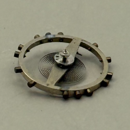 AS 984 Balance Wheel Complete And Spring  10½’’’ 30 Watch Movement Parts NOS