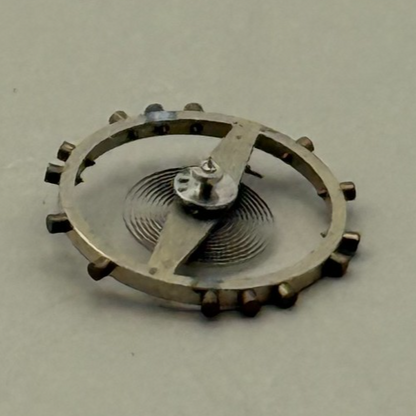 AS 984 Balance Wheel Complete And Spring  10½’’’ 30 Watch Movement Parts NOS