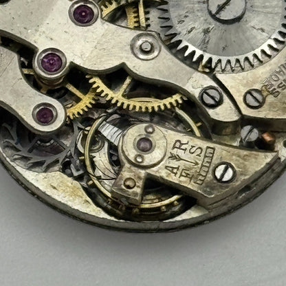 23.6mm 15 Jewels Swiss Porcelain Dial Trench Watch Movement Manual Wind PARTS