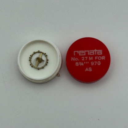 AS 970 Balance Wheel Complete And Spring 8 3/4’’’ 27 M Watch Movement Parts